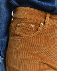 Flared corduroy jeans