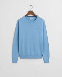 Teens Shield klassieke katoenen sweater met ronde hals