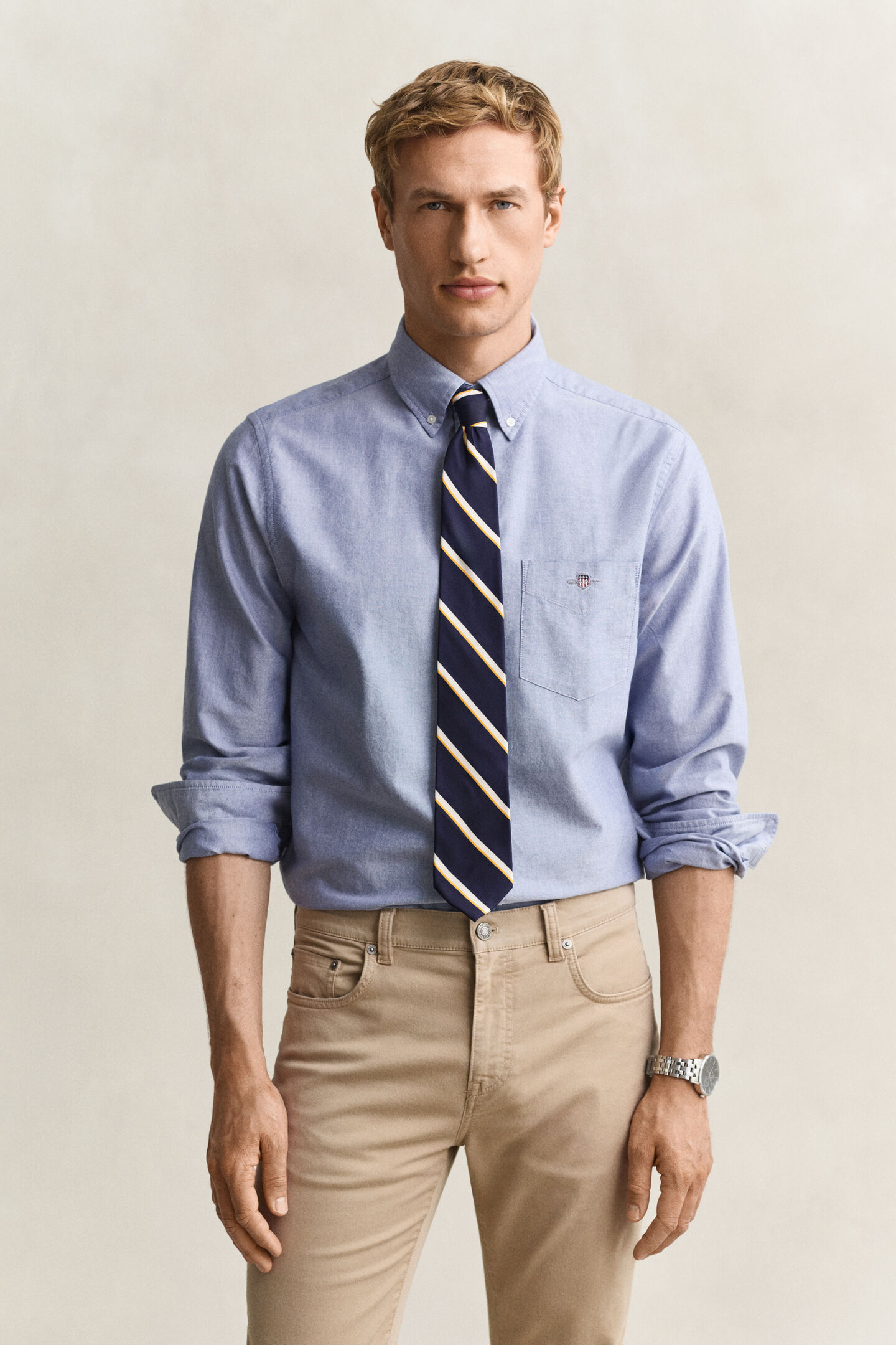 Regular Fit klassiek Oxford-overhemd