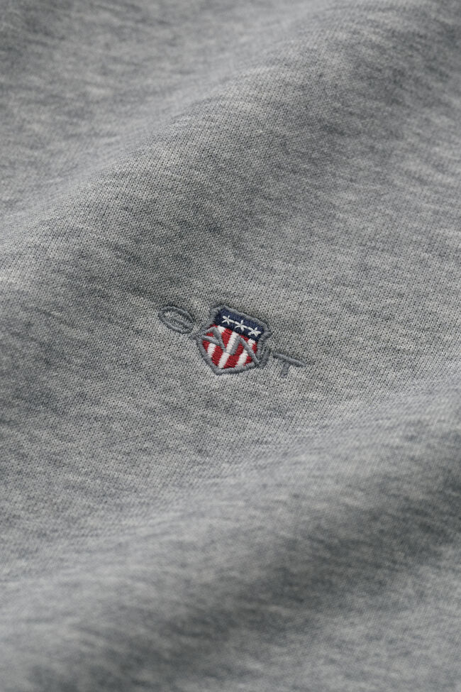 Shield sweatshirt met ronde hals