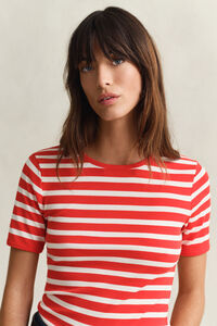 Geribd T-shirt met strepen