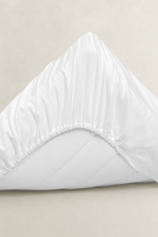 Satijnen tweepersoonshoeslaken