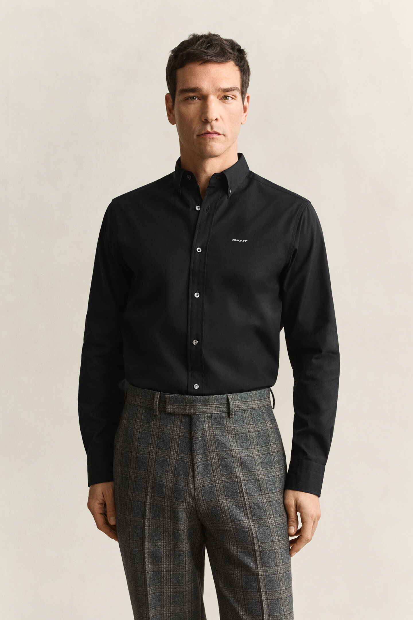 Regular Fit Pinpoint Oxford-overhemd