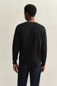 Shield sweatshirt met ronde hals