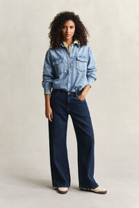 Relaxed Fit denim overhemd