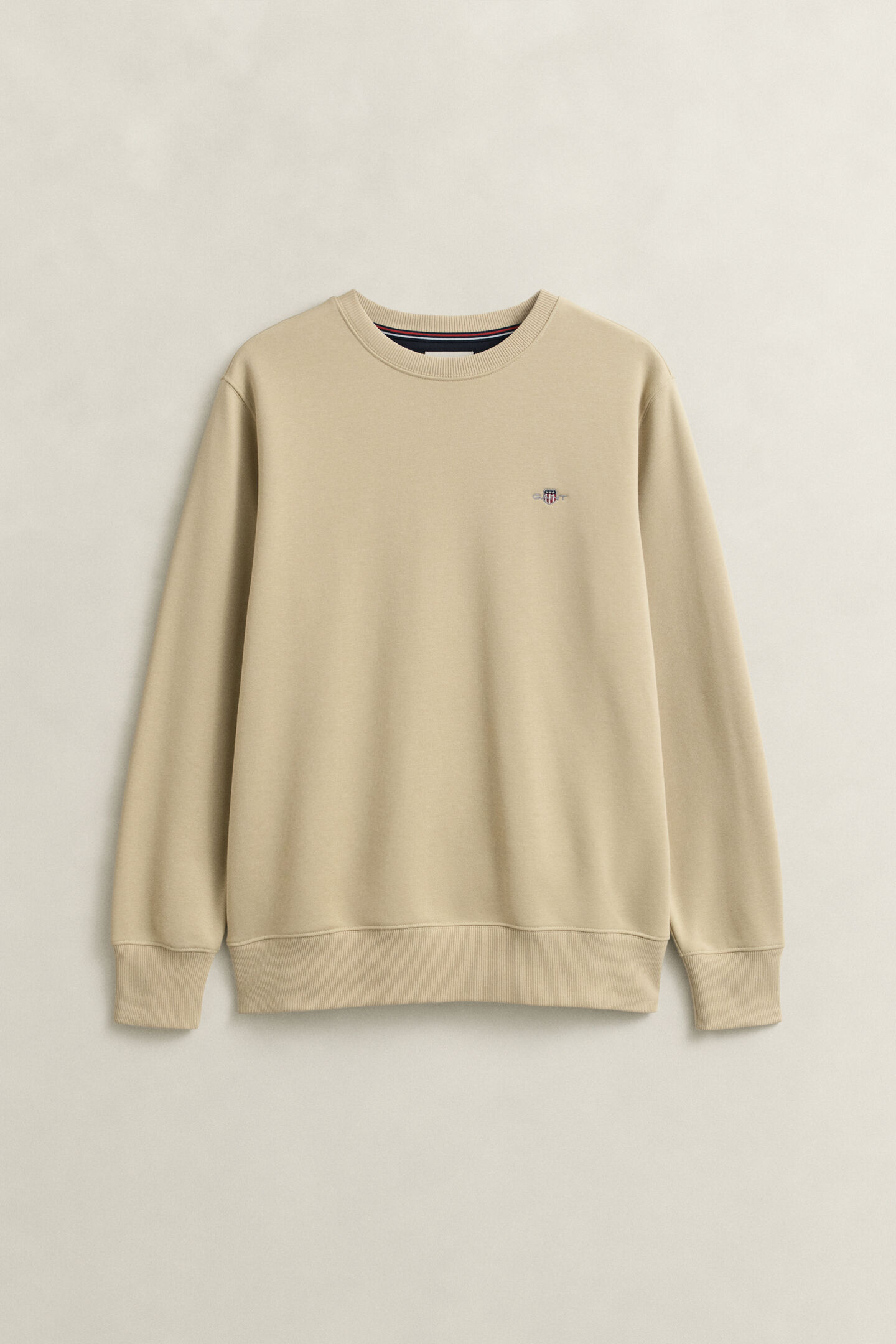 Shield sweatshirt met ronde hals