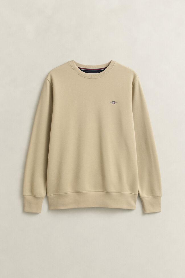 Shield sweatshirt met ronde hals
