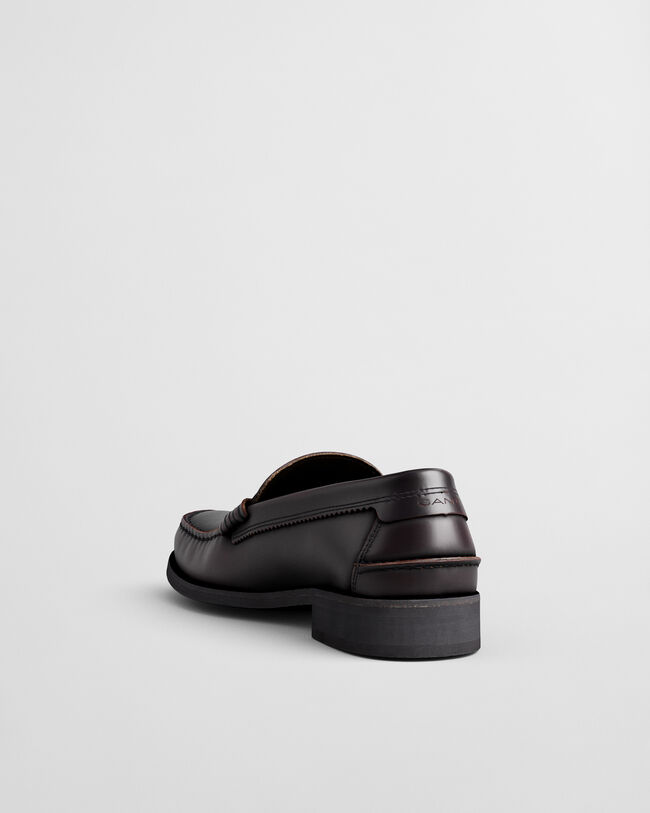 Lenkoxx leren loafers
