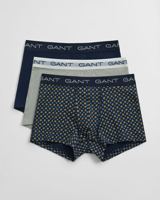 Set van drie boxershorts met geometrische print