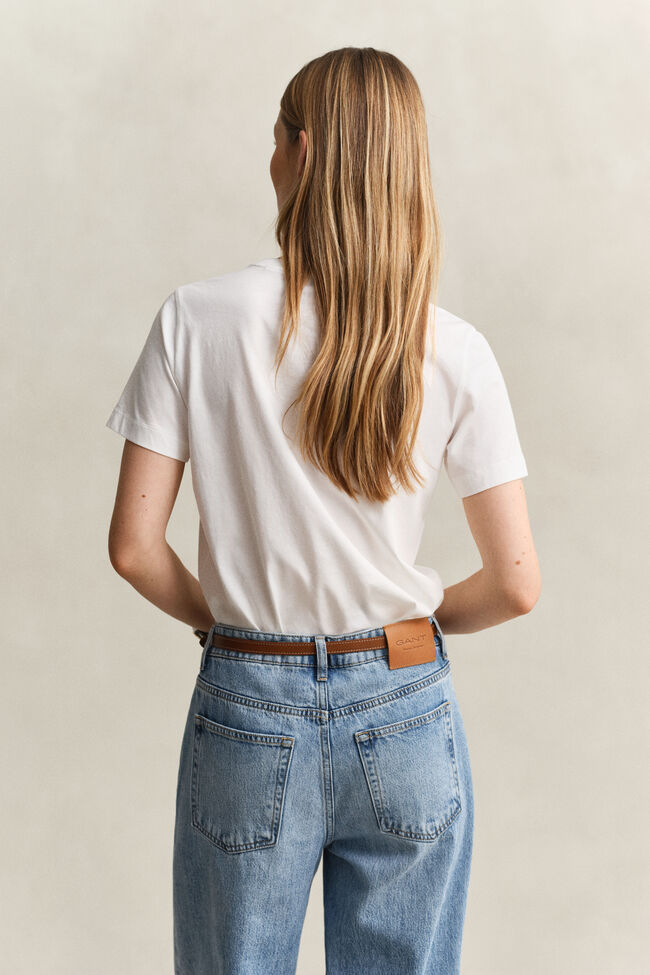 T-shirt met letters