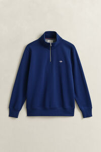 Shield sweatshirt met korte rits