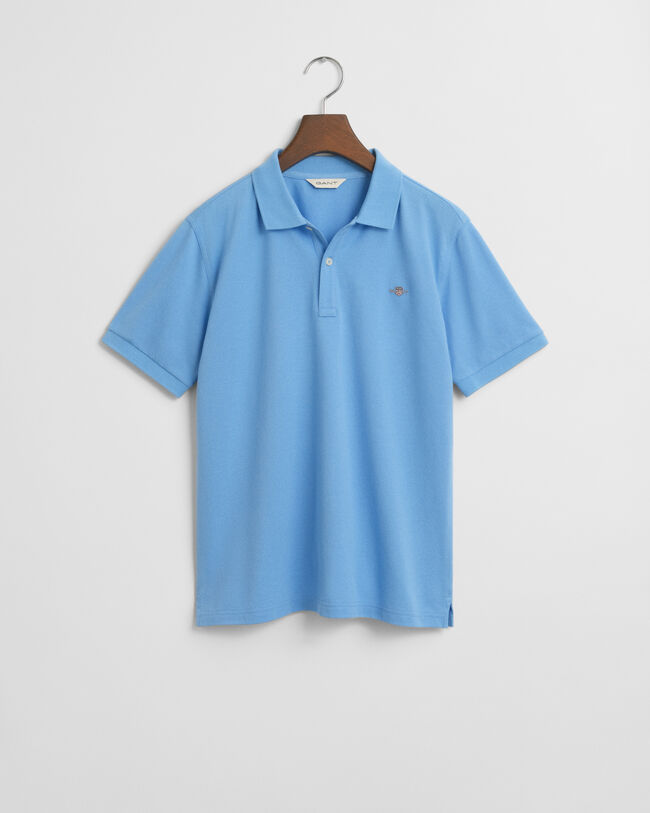 Teens Shield piqu&eacute; poloshirt