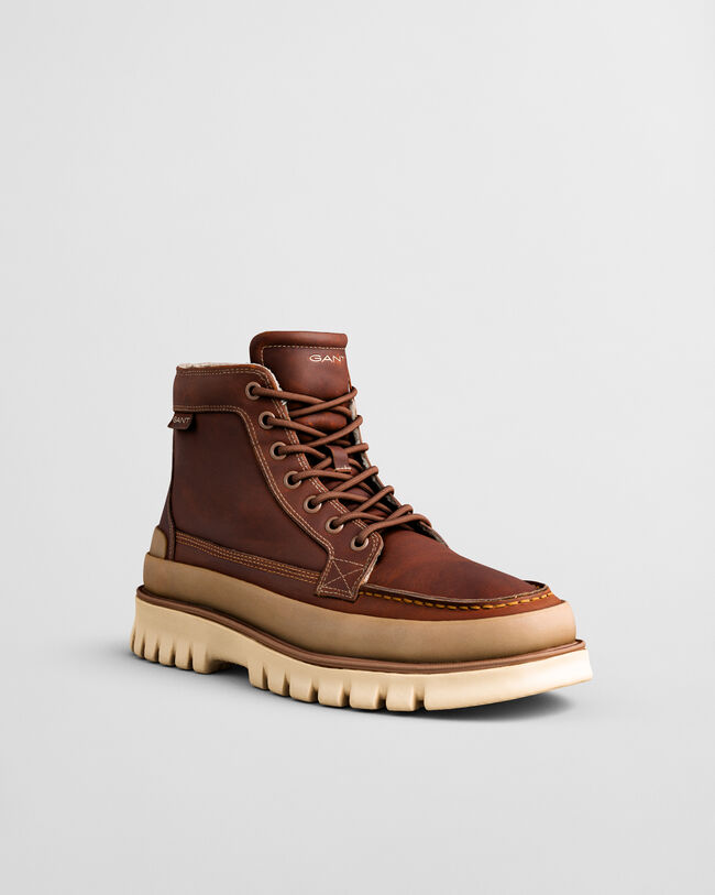 Nebrada halfhoge leren laarzen