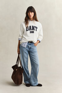Graphic sweatshirt met ronde hals