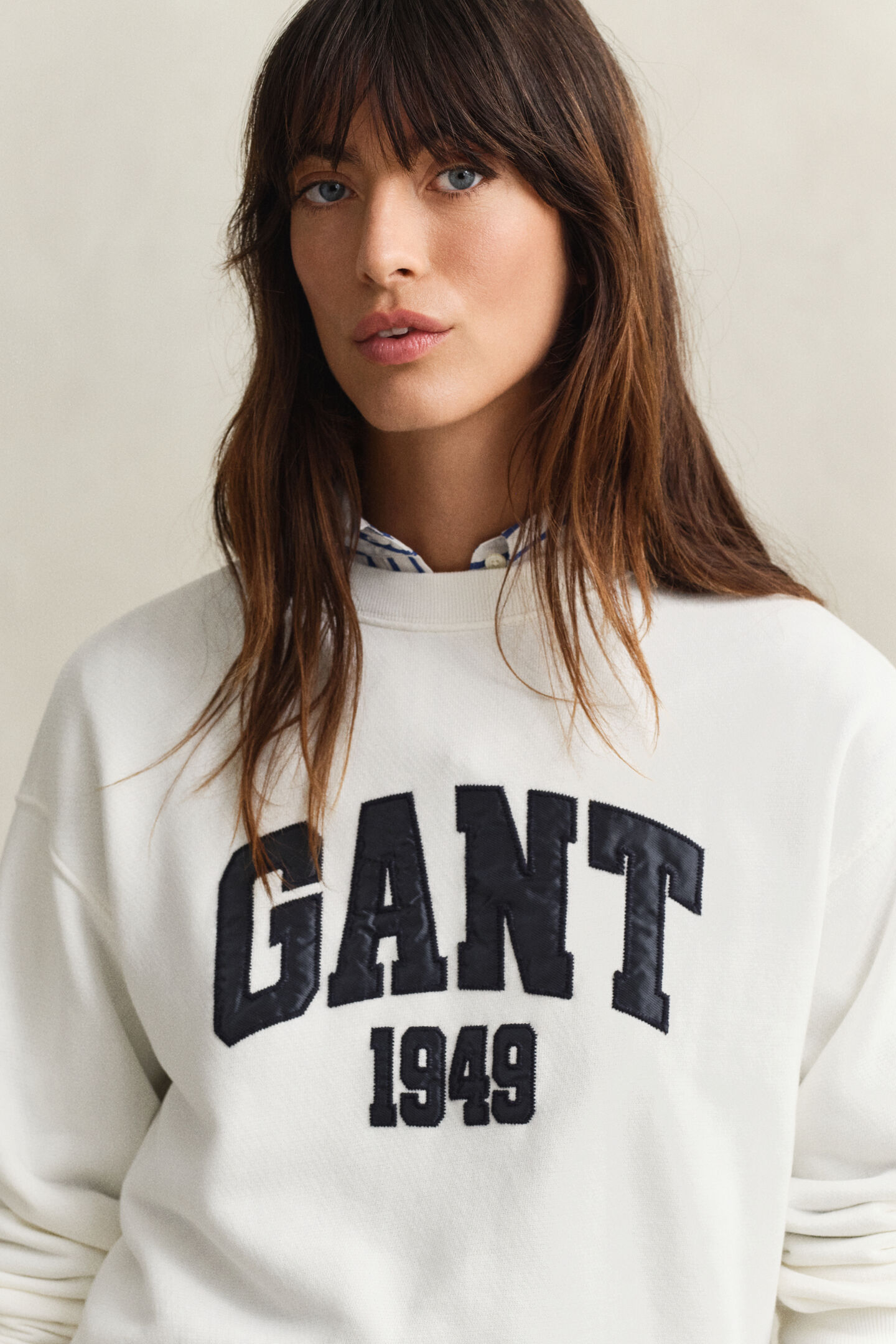 Graphic sweatshirt met ronde hals