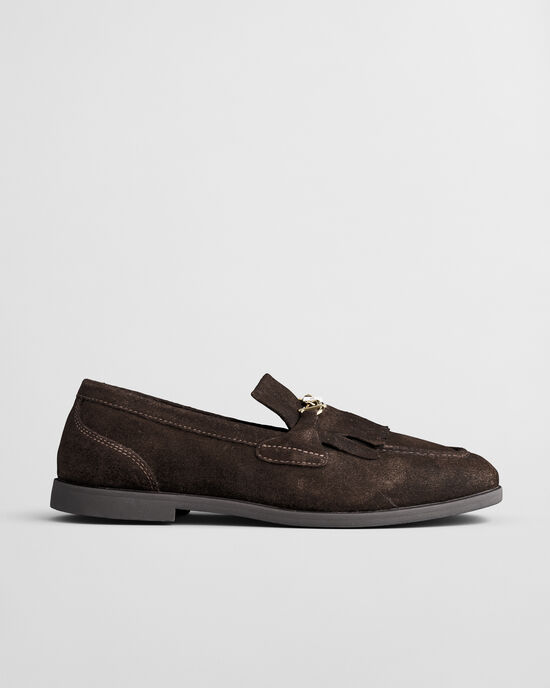 Gimble leren loafers