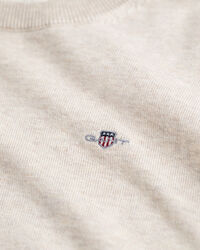 Teens Shield klassieke katoenen sweater met ronde hals