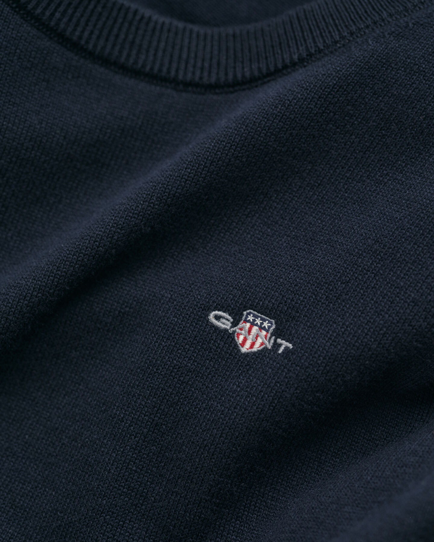 Teens Shield klassieke katoenen sweater met ronde hals