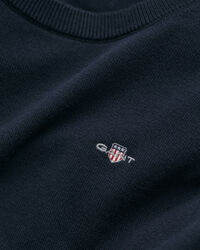 Teens Shield klassieke katoenen sweater met ronde hals