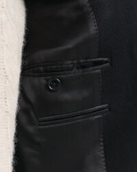 Klassieke wollen jas