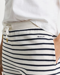 Jersey short met Bretonse streep