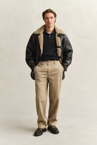 Poloshirt met lange mouwen