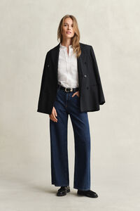 Oxford-overoverhemd met stretch