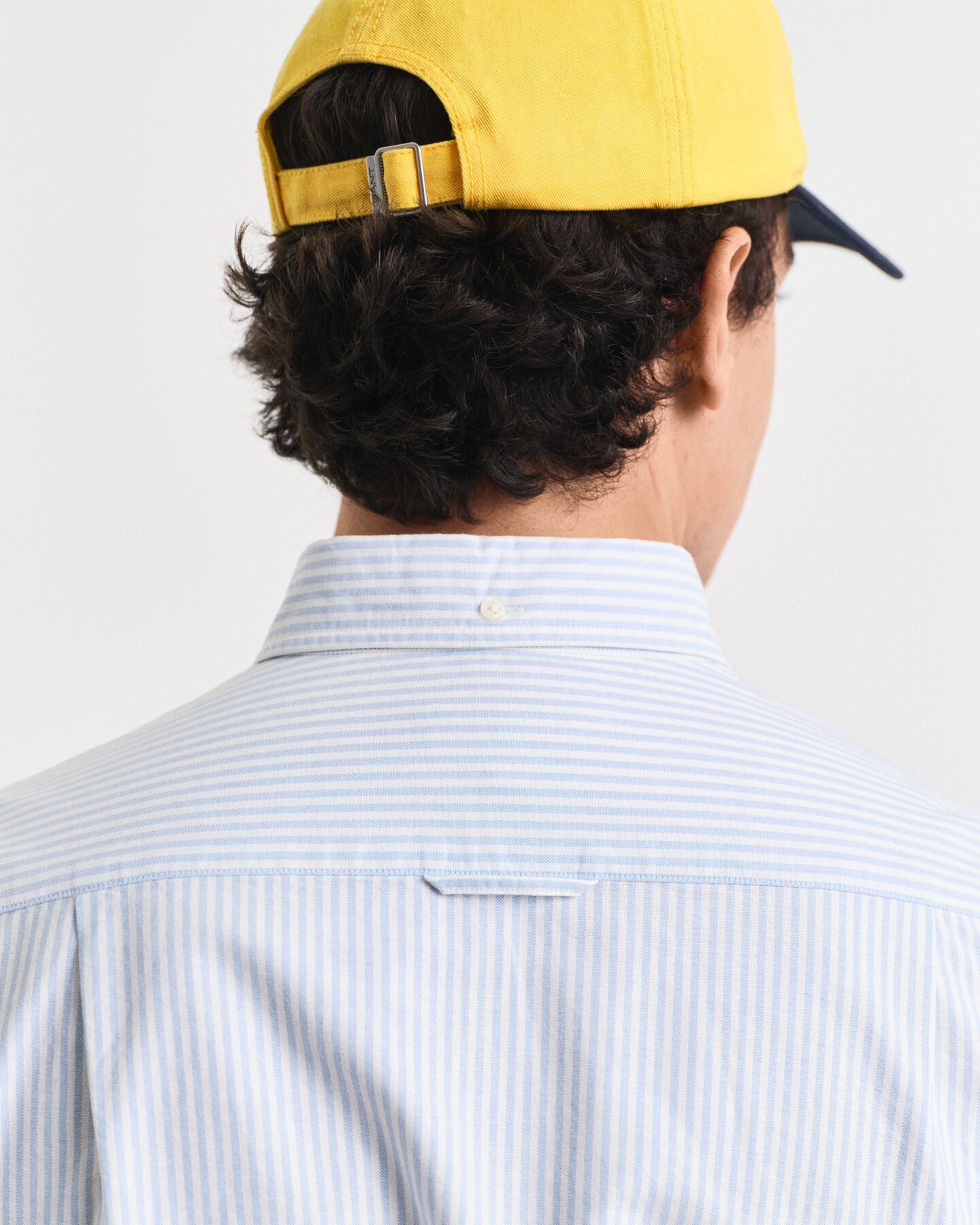 Slim Fit klassiek Oxford-overhemd met Bankerstreep