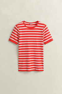 Geribd T-shirt met strepen