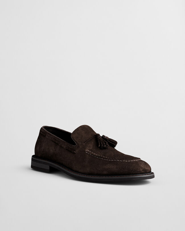 Lozham su&egrave;de loafers