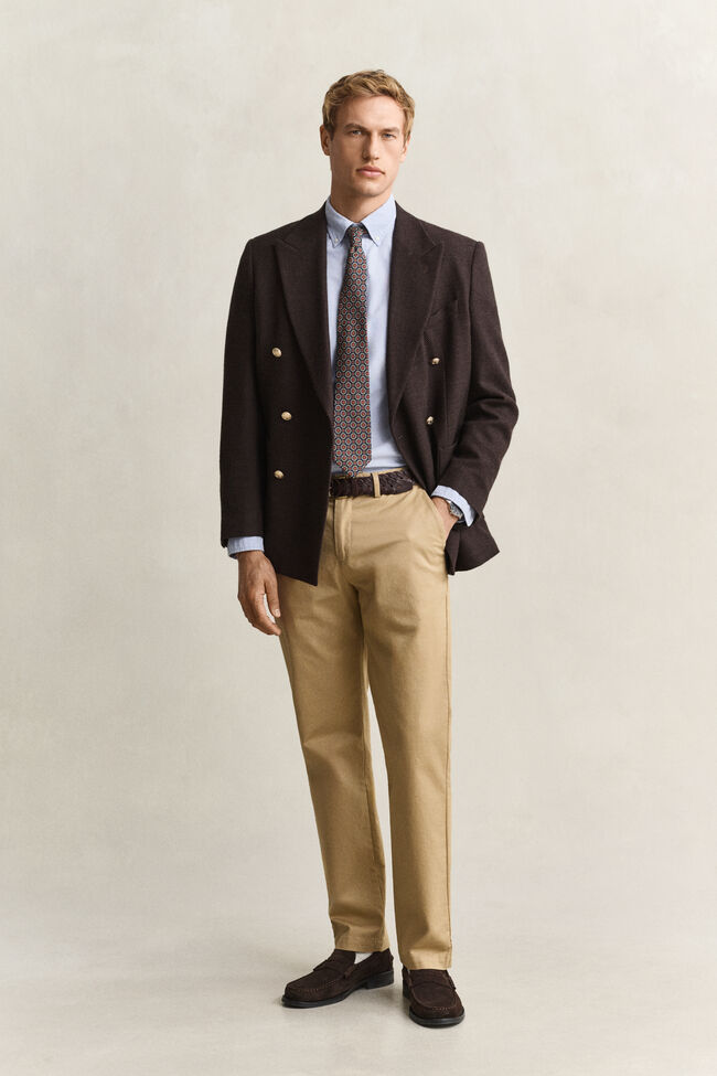Slim Fit klassiek Oxford-overhemd