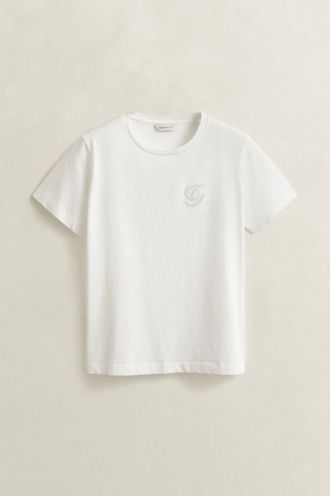 T-shirt met letters