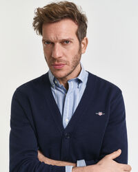 Casual vest van katoen