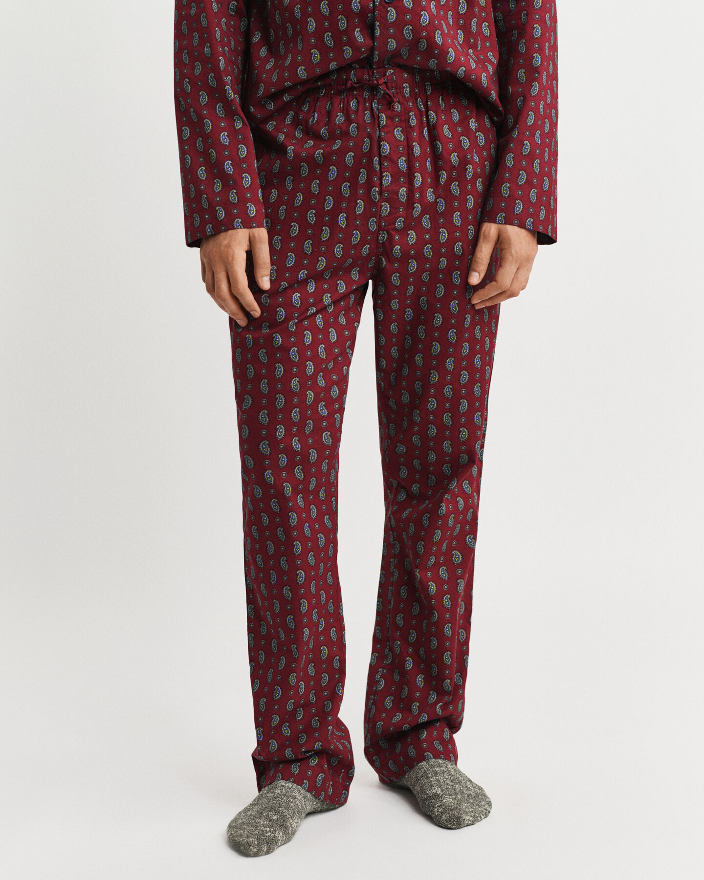 Cadeauset met pyjama met paisleyprint