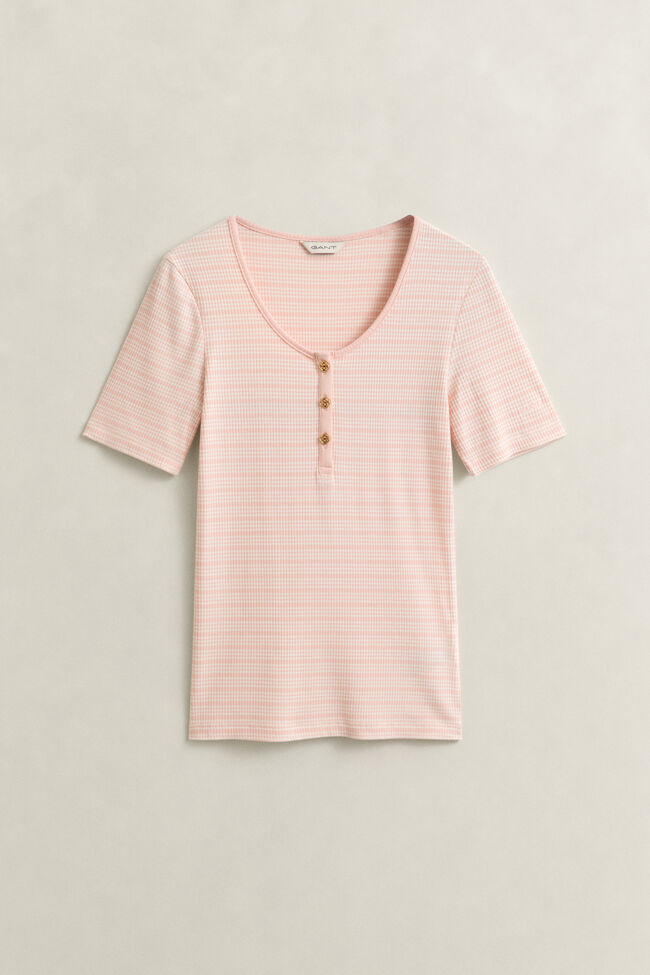 Geribde Henley-top