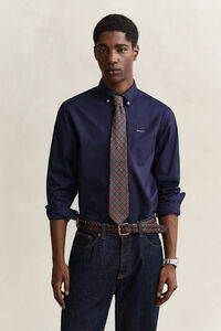 Regular Fit Pinpoint Oxford-overhemd