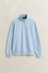 Shield sweatshirt met korte rits