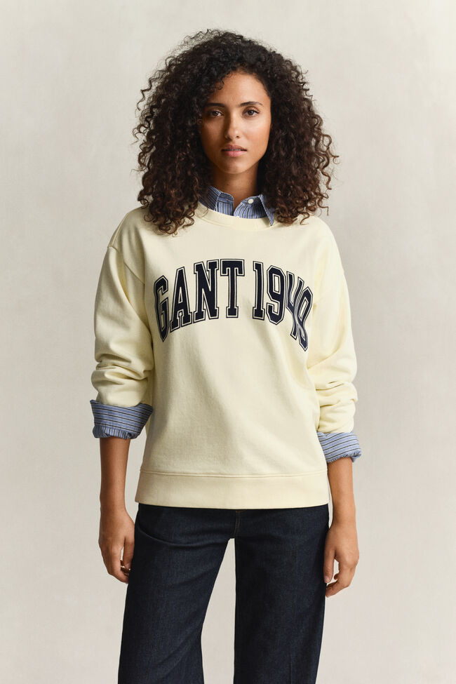Graphic sweatshirt met ronde hals