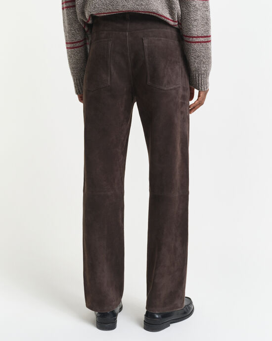 Su&egrave;de Straight Fit jeans