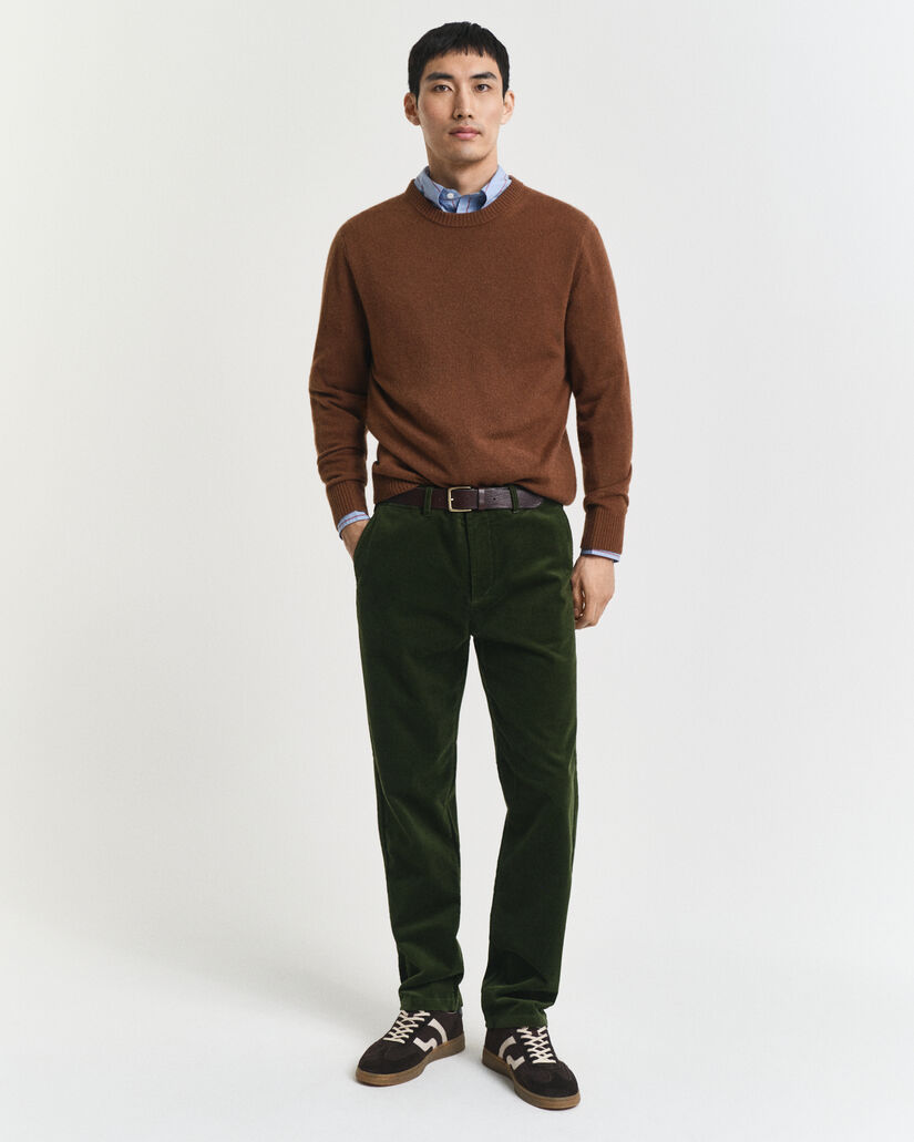 Regular Fit corduroy chino