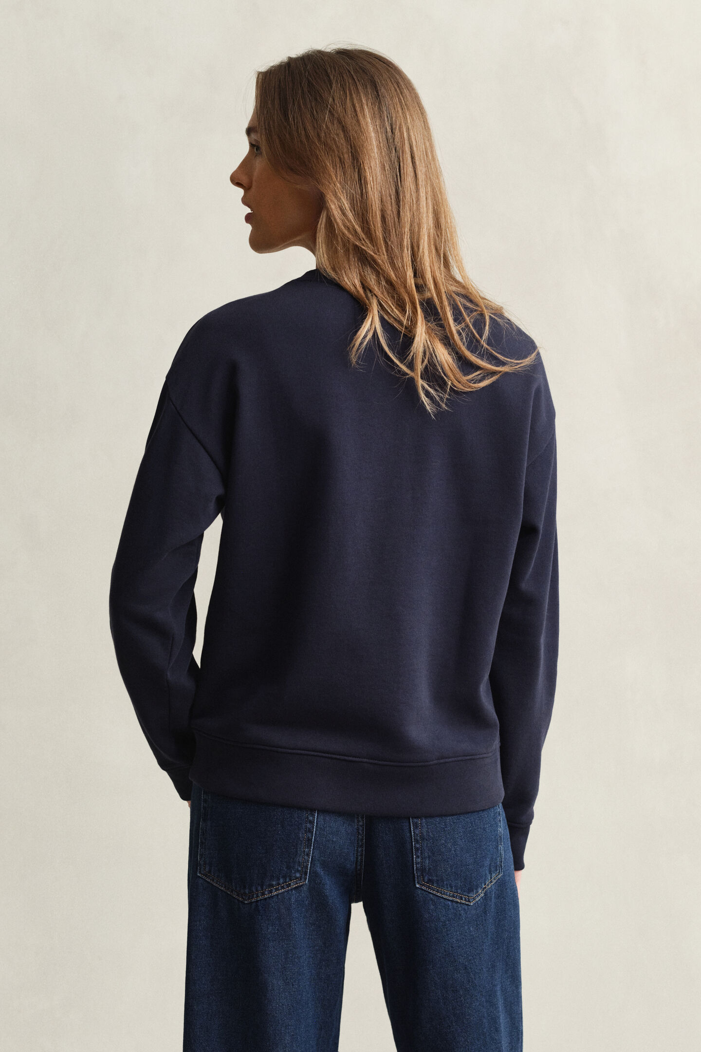 Graphic sweatshirt met ronde hals