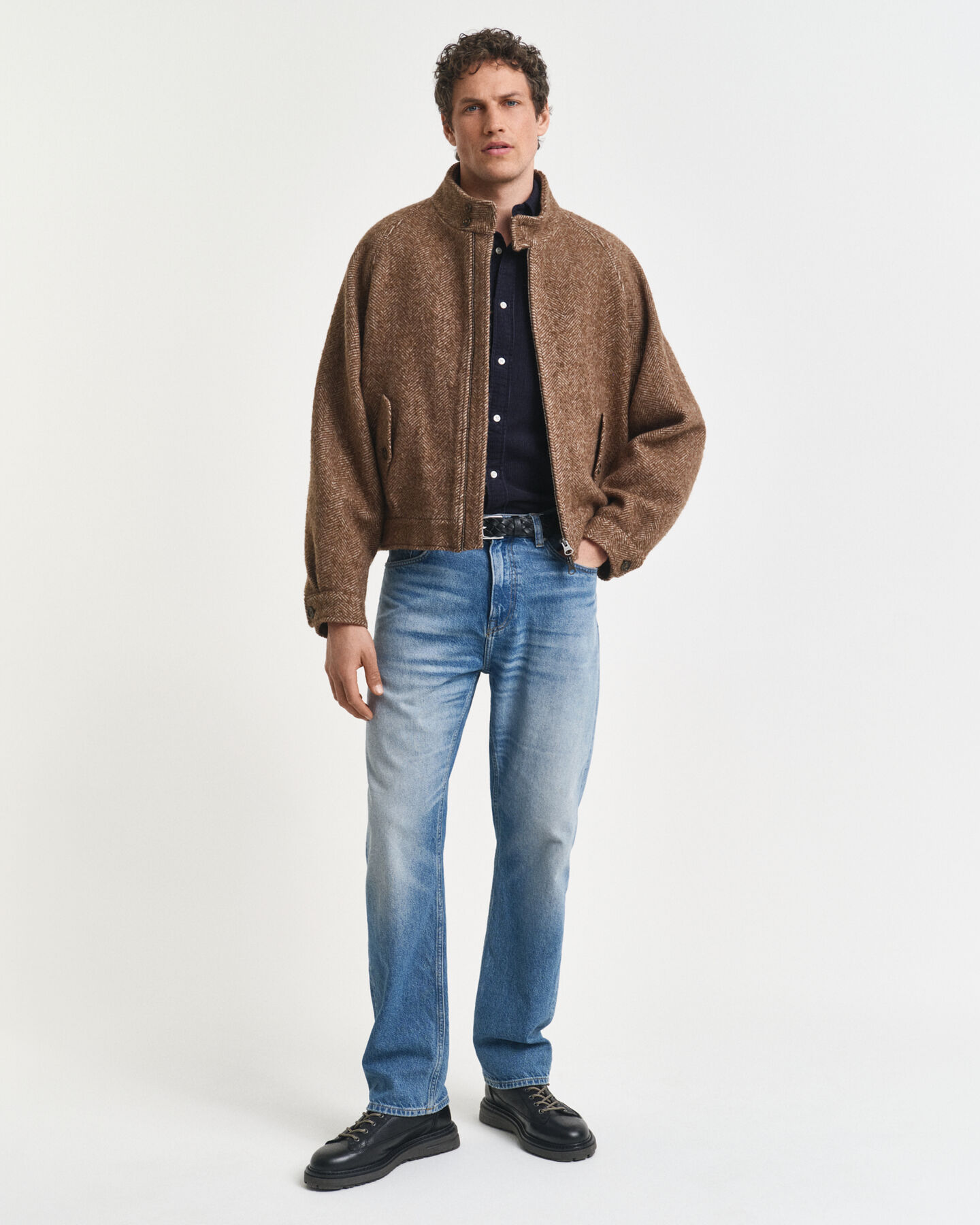 Regular Fit overhemd van katoencorduroy