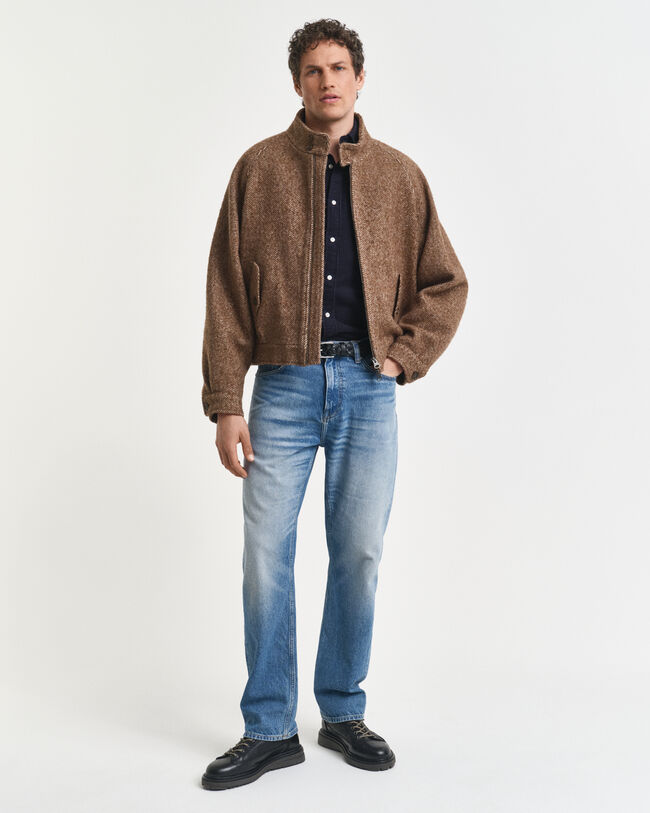 Regular Fit overhemd van katoencorduroy