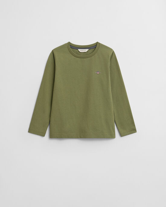 Kids Shield T-shirt met lange mouwen