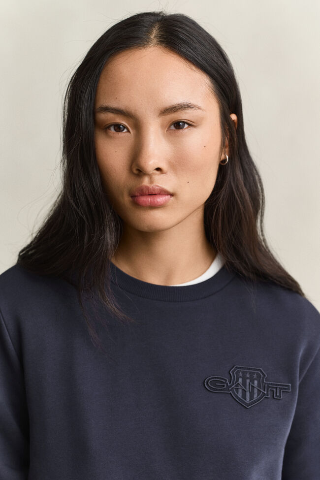 Tonal Shield sweatshirt
