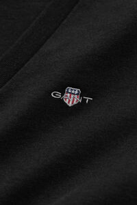 Shield T-shirt met V-hals