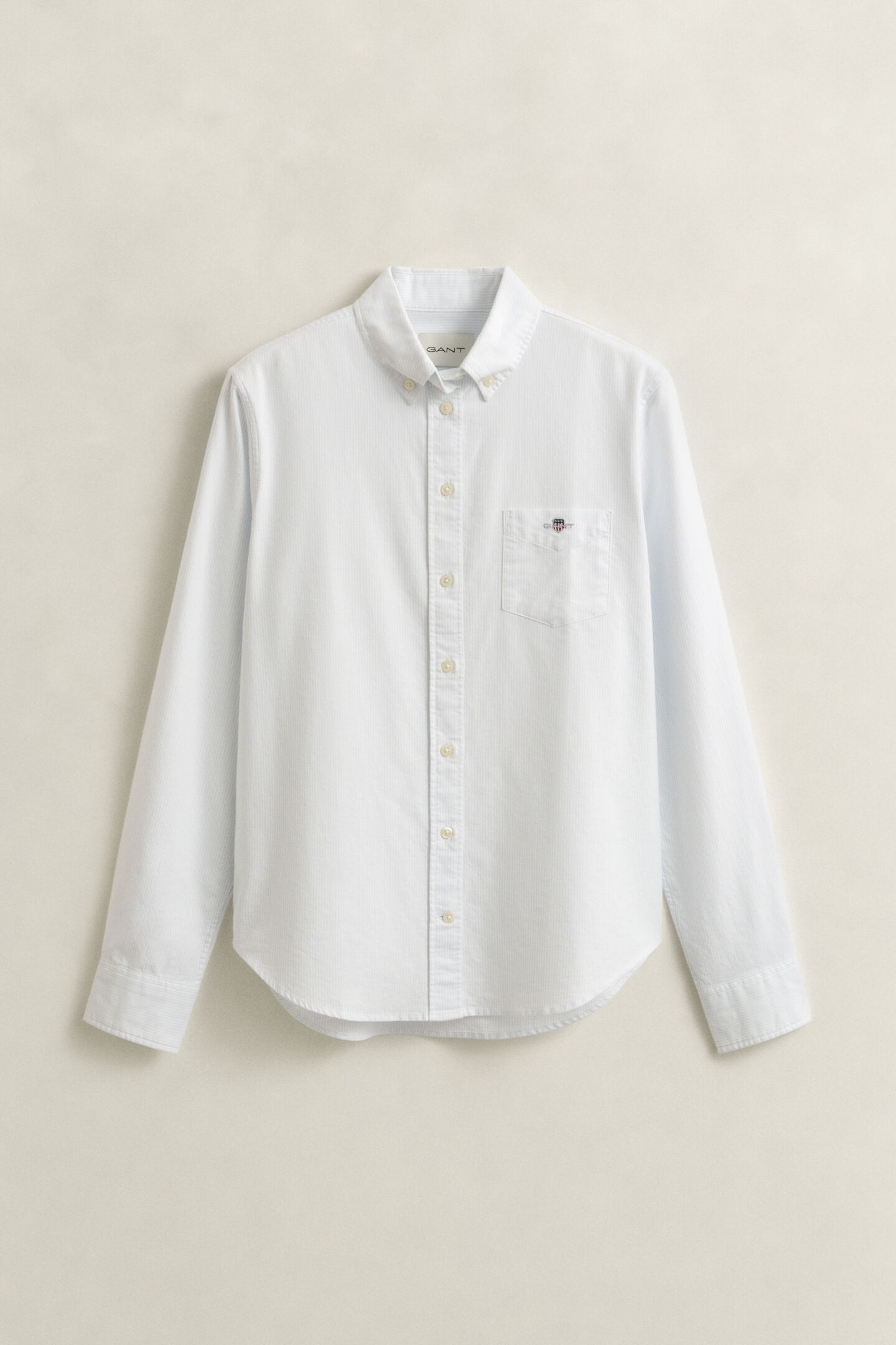 Regular Fit Classic Oxford-overoverhemd met strepen