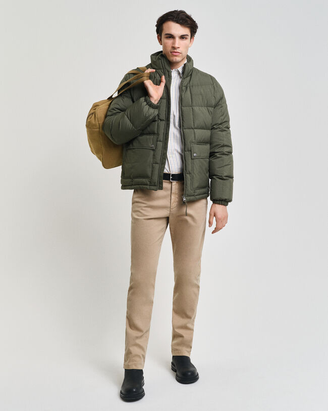 Slim Fit Dobby Structured chino