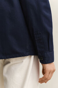 Overshirt van keperkatoen