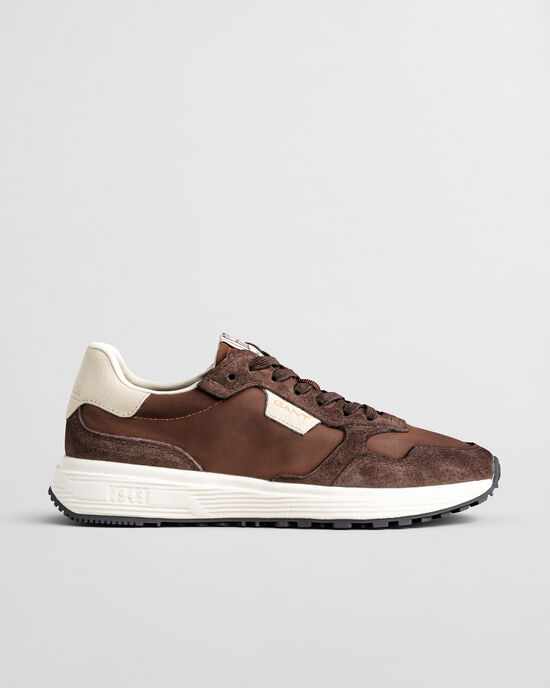 Beywin sneakers van su&egrave;de en nylon